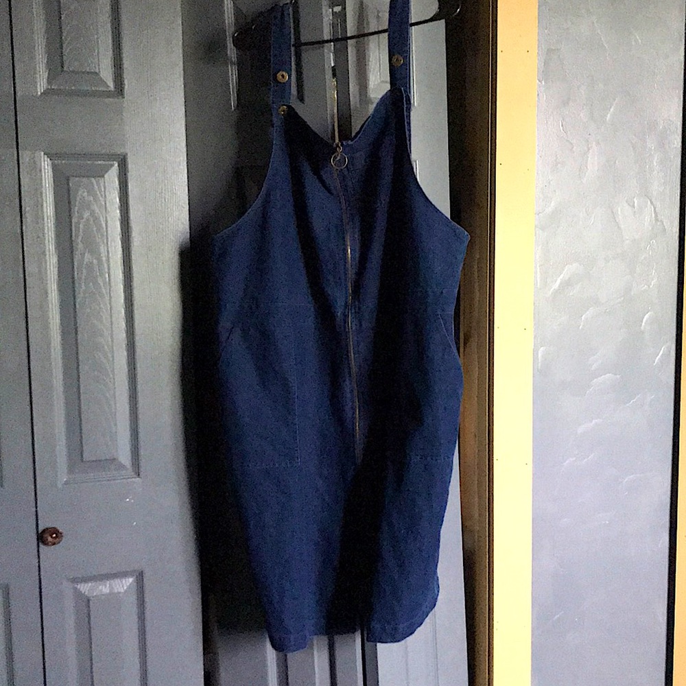3X overall dress